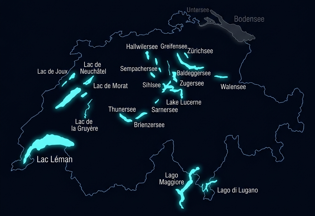Project Lakes map