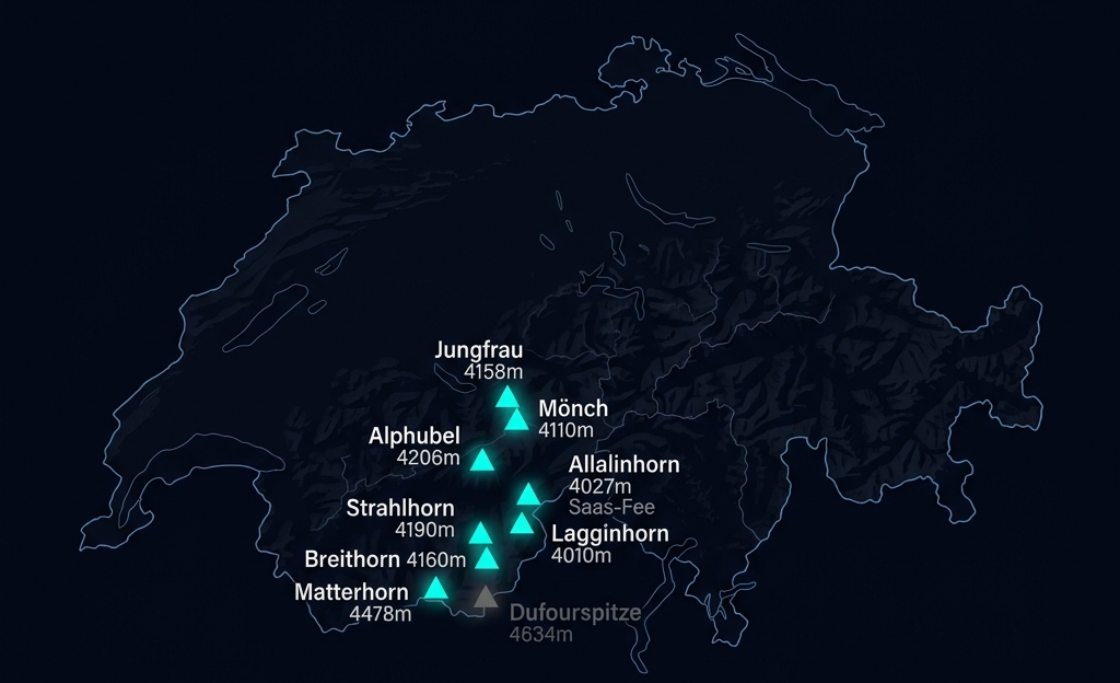 Project Peaks map